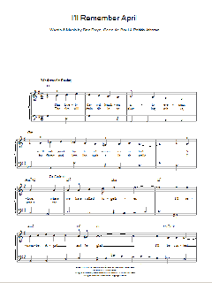 I'll Remember April von Woody Herman (Download) 