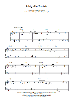 A Night In Tunisia von Dizzy Gillespie (Download) 