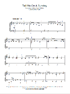 Tell Me On A Sunday von Andrew Lloyd Webber (Download) 