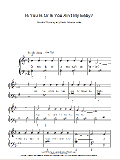 Is You Is Or Is You Ain't My Baby? von Diana Krall (Download) 