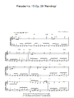 Prelude No. 15, Op. 28 von Frédéric Chopin (Download) 