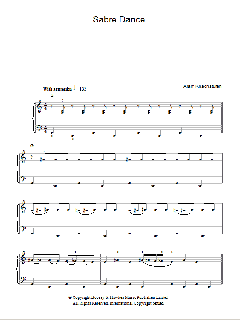 Sabre Dance von Aram Khachaturian (Download) 