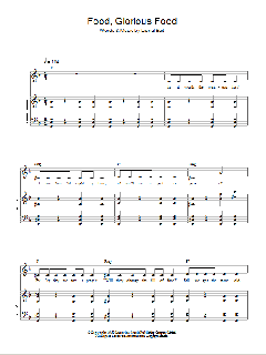 Food, Glorious Food von Lionel Bart (Download) 