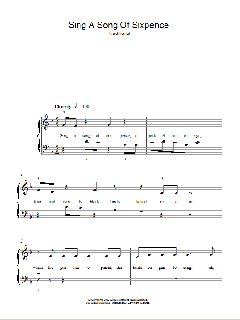 Sing A Song Of Sixpence von Traditional (Download) 