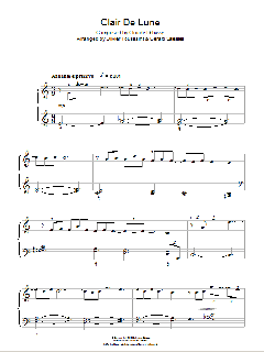 Clair de Lune von Claude Debussy (Download) 