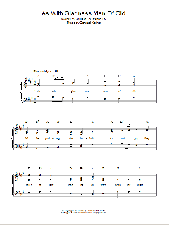 As With Gladness Men Of Old von William Chatterton Dix (Download) 