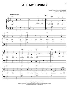 All My Loving von The Beatles (Download) 