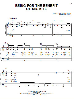 Being For The Benefit Of Mr. Kite von The Beatles (Download) 