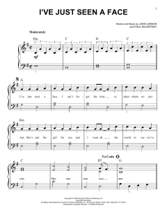 I've Just Seen A Face von The Beatles (Download) 