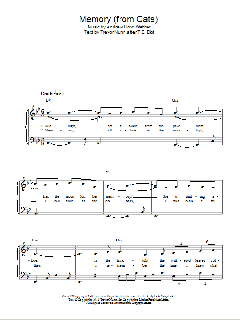 Memory von Andrew Lloyd Webber (Download) 