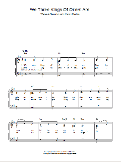 We Three Kings Of Orient Are von John H. Hopkins Jr. (Download) 