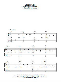 Edelweiss von Rodgers & Hammerstein (Download) 