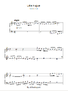 Little Fugue von Domenico Zipoli (Download) 