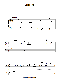 Larghetto von Domenico Scarlatti (Download) 