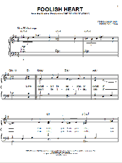 Foolish Heart von Kurt Weill (Download) 