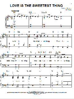 Love Is The Sweetest Thing von Ray Noble (Download) 