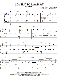 Lovely To Look At von Jerome Kern (Download) 