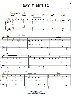 Say It Isn't So von Irving Berlin (Download) 