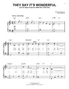 They Say It's Wonderful von Ethel Merman (Download) 