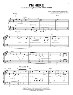 I'm Here von Allee Willis (Download) 