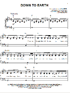 Down To Earth von Justin Bieber (Download) 