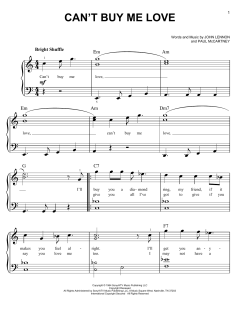 Can't Buy Me Love von The Beatles (Download) 