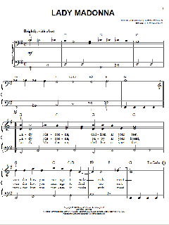 Lady Madonna von The Beatles (Download) 