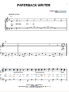 Paperback Writer von The Beatles (Download) 