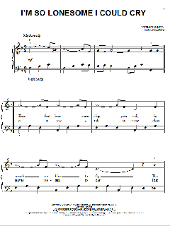 I'm So Lonesome I Could Cry von Elvis Presley (Download) 