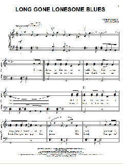 Long Gone Lonesome Blues von Hank Williams (Download) 