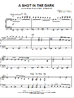 A Shot In The Dark von Henry Mancini (Download) 