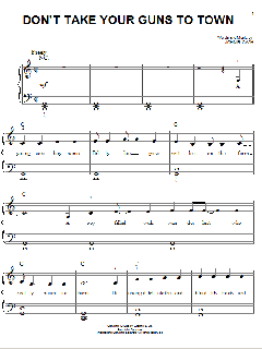 Don't Take Your Guns To Town von Johnny Cash (Download) 