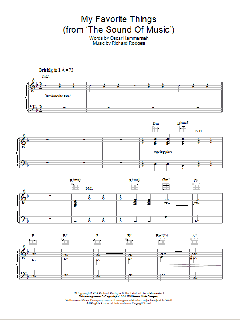 My Favorite Things von Rodgers & Hammerstein (Download) 