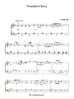 Toreador's Song von Georges Bizet (Download) 