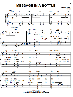 Message In A Bottle von Sting (Download) 