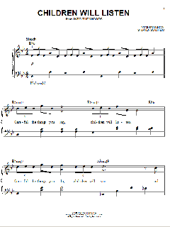 Children Will Listen von Stephen Sondheim (Download) 