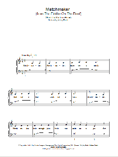 Matchmaker von Jerry Bock (Download) 