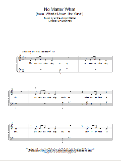 No Matter What von Andrew Lloyd Webber (Download) 