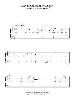 Don't Look Back In Anger von Oasis (Download) 