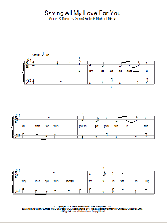 Saving All My Love For You von Whitney Houston (Download) 