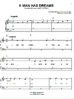 A Man Has Dreams von Anthony Drewe (Download) 