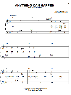 Anything Can Happen von Anthony Drewe (Download) 