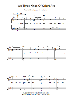 We Three Kings Of Orient Are von John H. Hopkins Jr. (Download) 