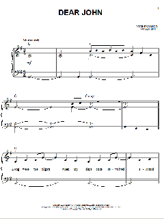 Dear John von Taylor Swift (Download) 