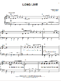 Long Live von Taylor Swift (Download) 