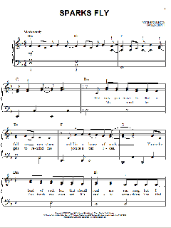 Sparks Fly von Taylor Swift (Download) 