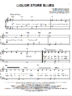 Liquor Store Blues von Bruno Mars (Download) 