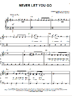 Never Let You Go von Justin Bieber (Download) 