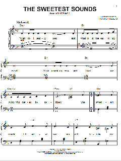 The Sweetest Sounds von Richard Rodgers (Download) 