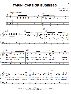 Takin' Care Of Business von Bachman-Turner Overdrive (Download) 